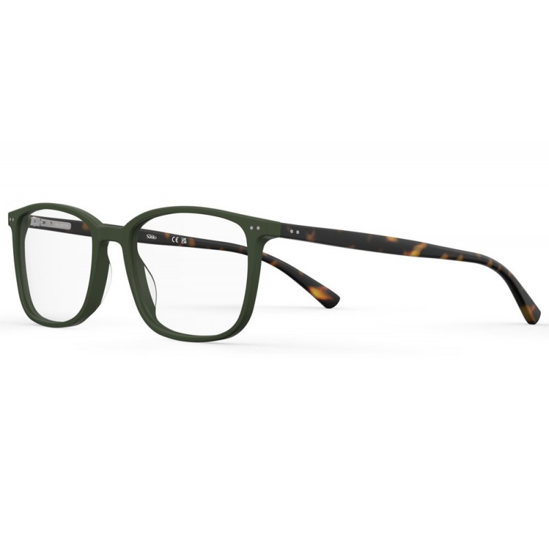 Eyeglasses Elasta E 1652 T6V Green Havana 53mm
