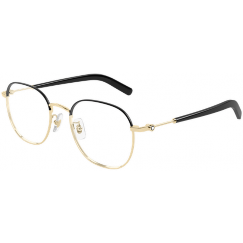 Eyeglasses Montblanc MB 0425 OA- 003 Gold / Transparent 52mm