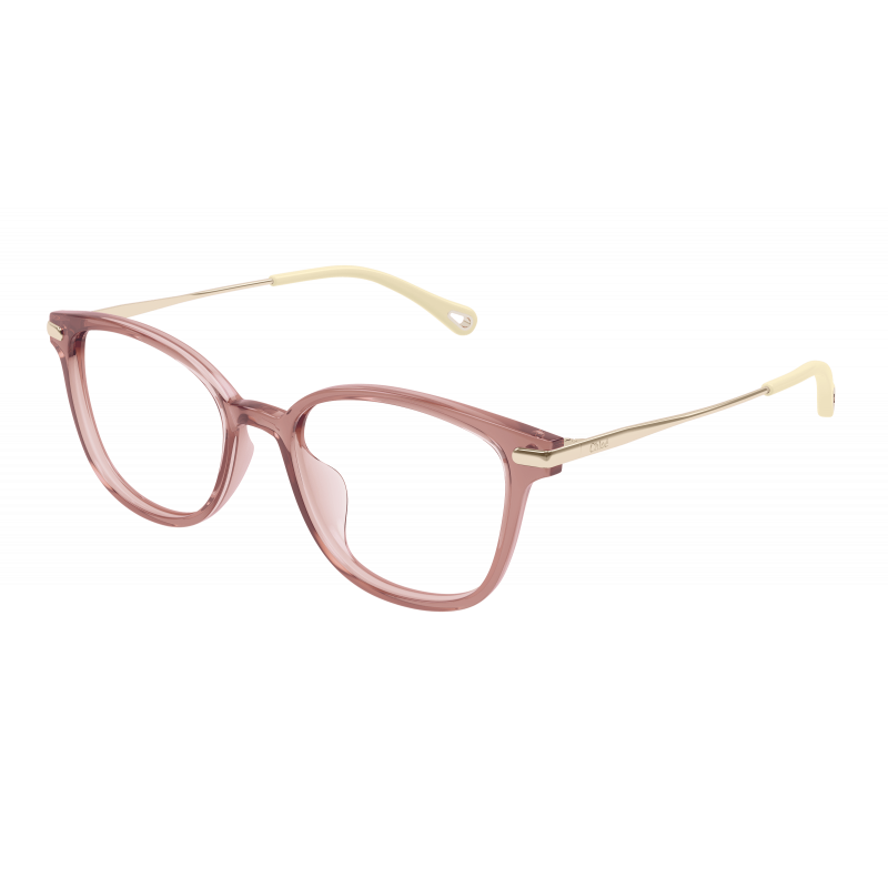 Eyeglasses Chloé CH 0219 OA- 003 Brown / Transparent Gold 53mm