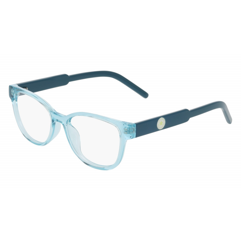 Eyeglasses CONVERSE CV 9007 Y 338 Crystal Aqua Mirage 47mm