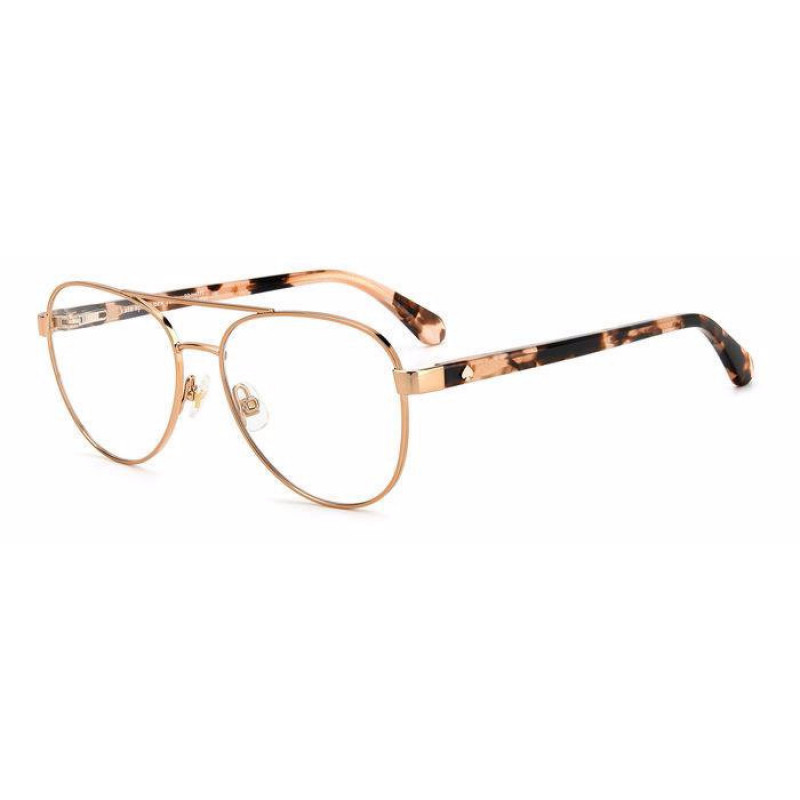 Eyeglasses Kate Spade TALULAH AU2 Red Gold 52mm