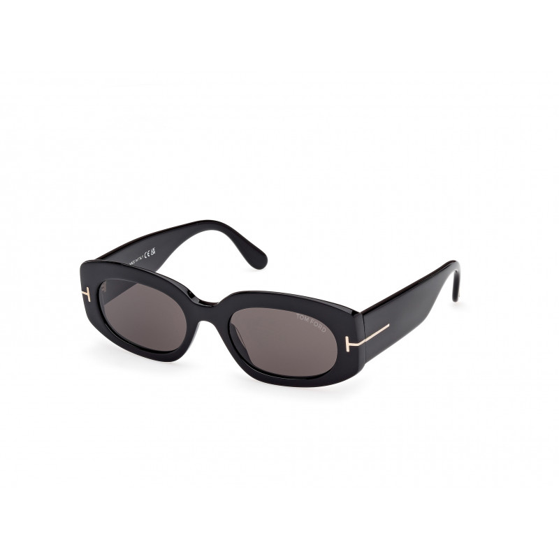 Sunglasses Tom Ford FT 1187 01A Shiny Black / 52mm