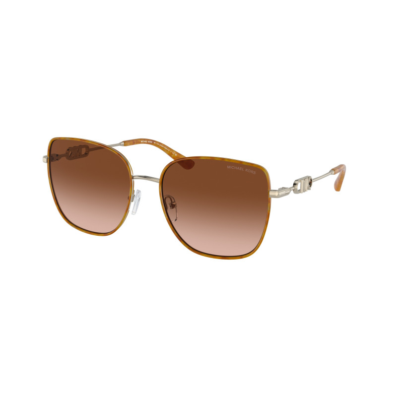 Sunglasses Michael Kors MK 1129 J 10143B Empire Square 2 Light Gold / A 56mm