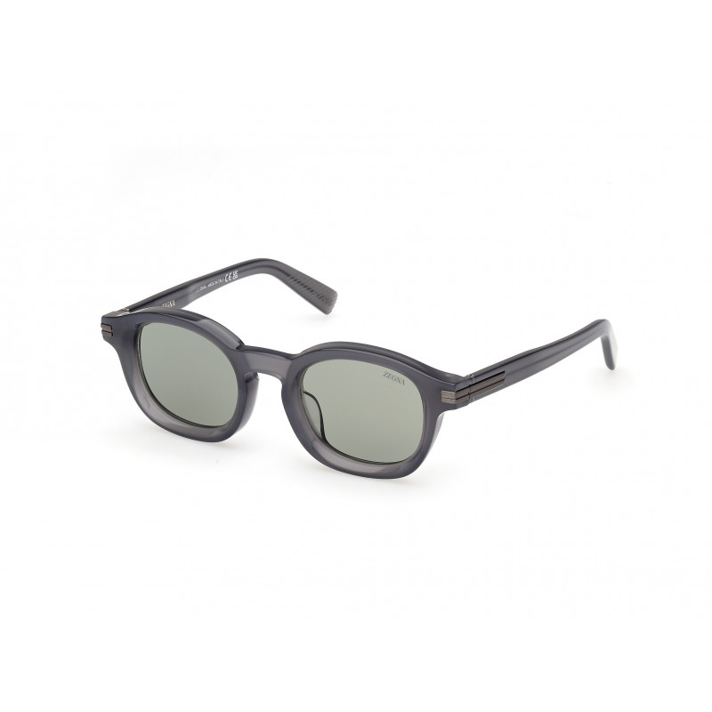 Sunglasses Zegna EZ 0229 90N Shiny Blue / 47mm