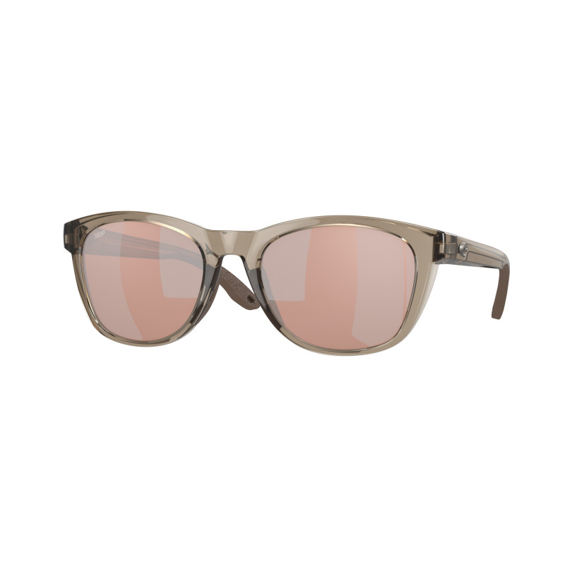 Sunglasses Costa Del Mar 06 S 9108 910804 Aleta Taupe Crystal Copper Sil 54mm