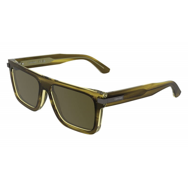 Sunglasses CK 26505 S 333 Transparent Striped Khaki 57mm