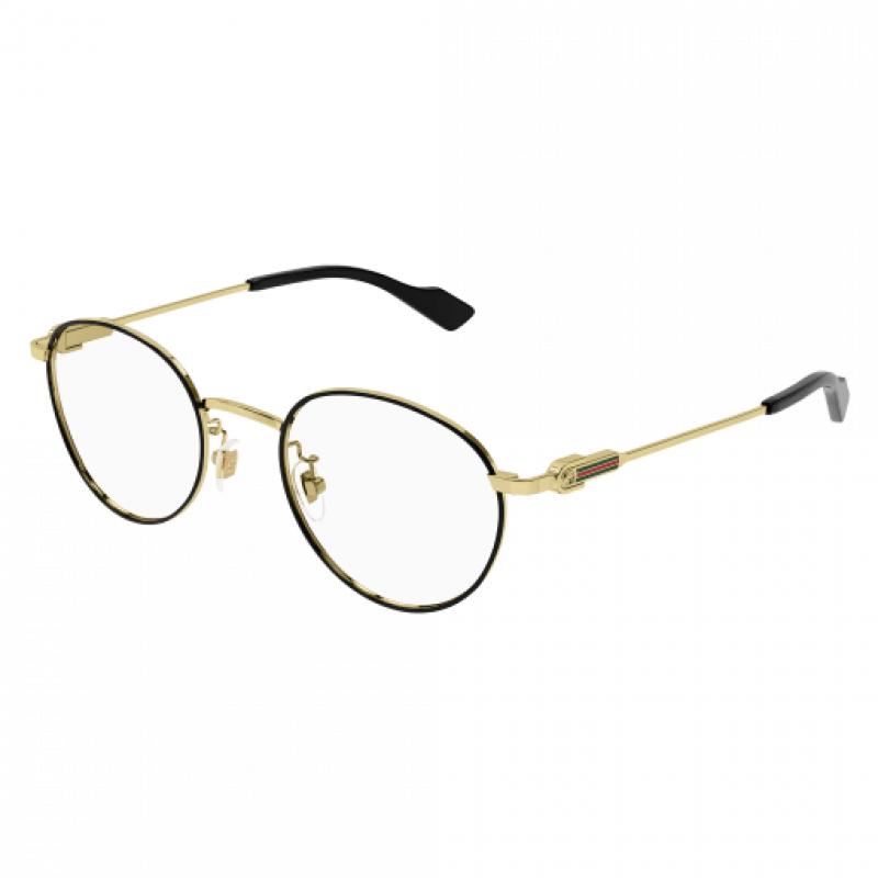 Eyeglasses Gucci GG 1613 OJ- 001 Gold / Transparent 49mm
