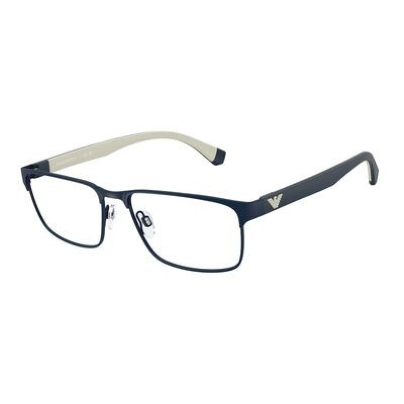Eyeglasses Emporio Armani EA 1105 3018 Matte Blue Demo Lens 54mm