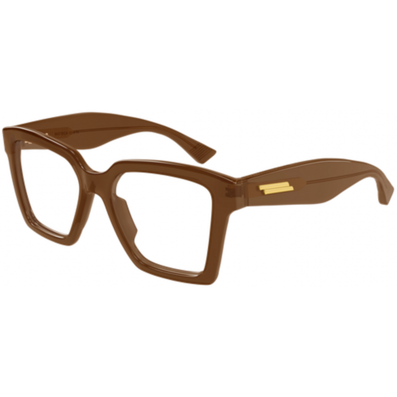 Eyeglasses Bottega Veneta BV 1458 O- 004 Brown / Transparent 52mm