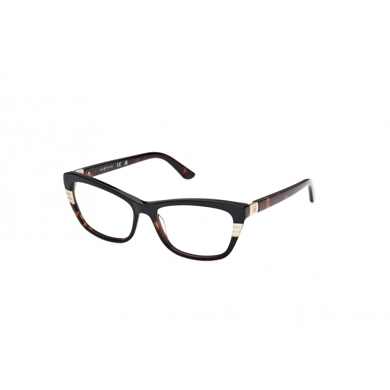 Eyeglasses Guess By Marciano GM 50010 005 Shiny Black / Dark Havana 53mm