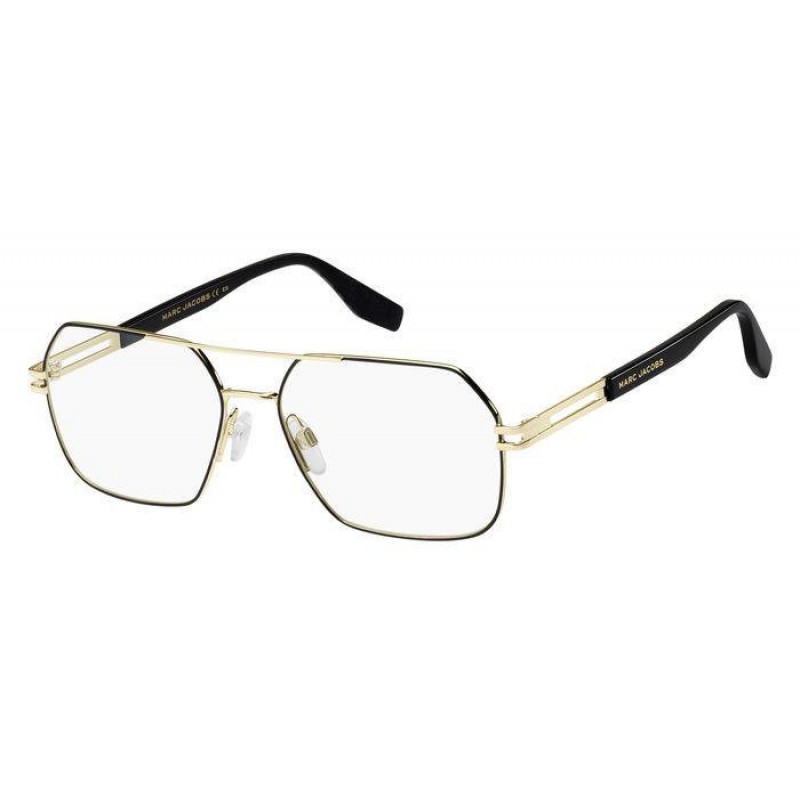 Eyeglasses Marc Jacobs 602 RHL Gold Black 57mm