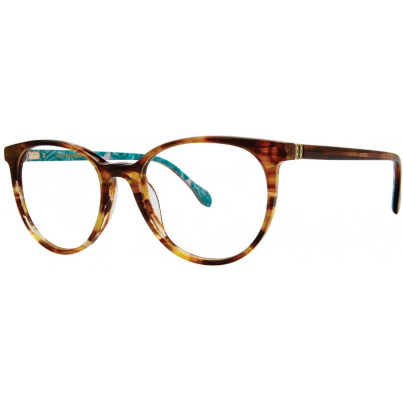 Eyeglasses Lilly Pulitzer Jodie Amber Tortoise 50mm