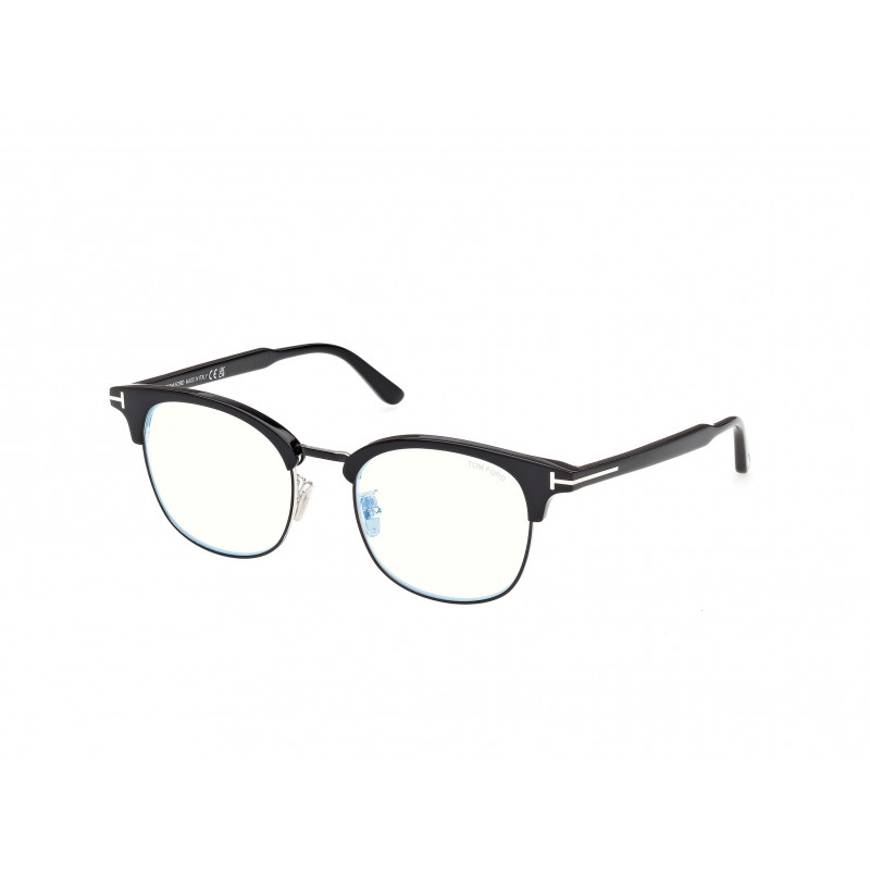 Eyeglasses Tom Ford FT 6151 -D-B Asian fit 005 Shiny Black / 54mm