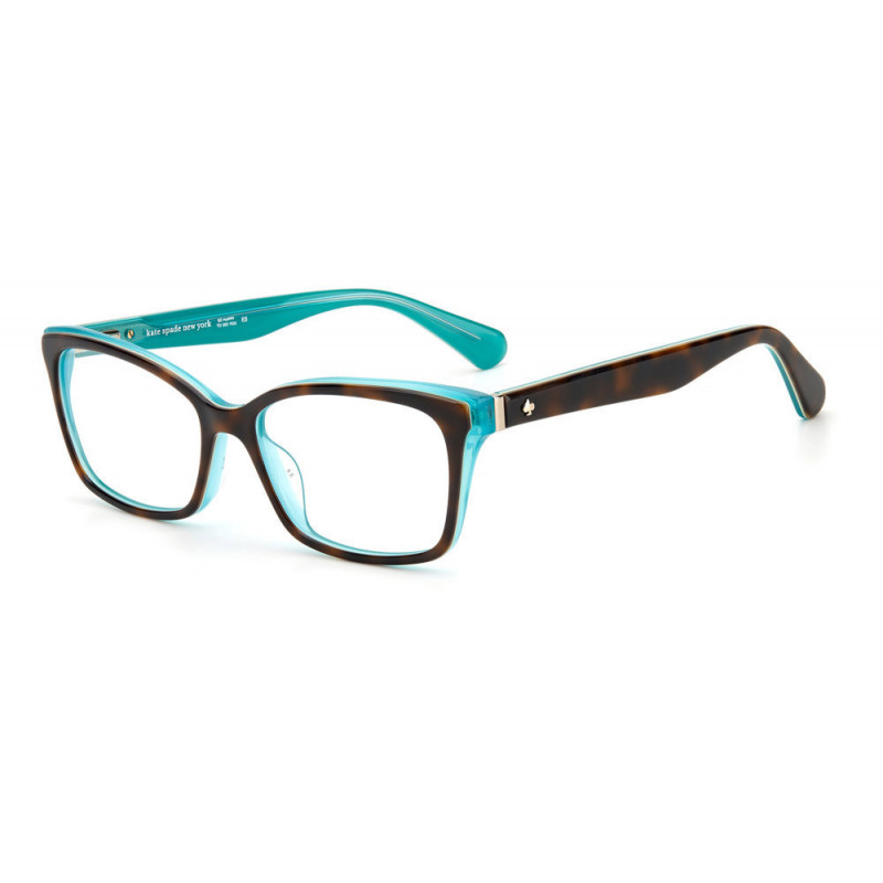 Eyeglasses Kate Spade JERI KL3 Havana Azure 54mm