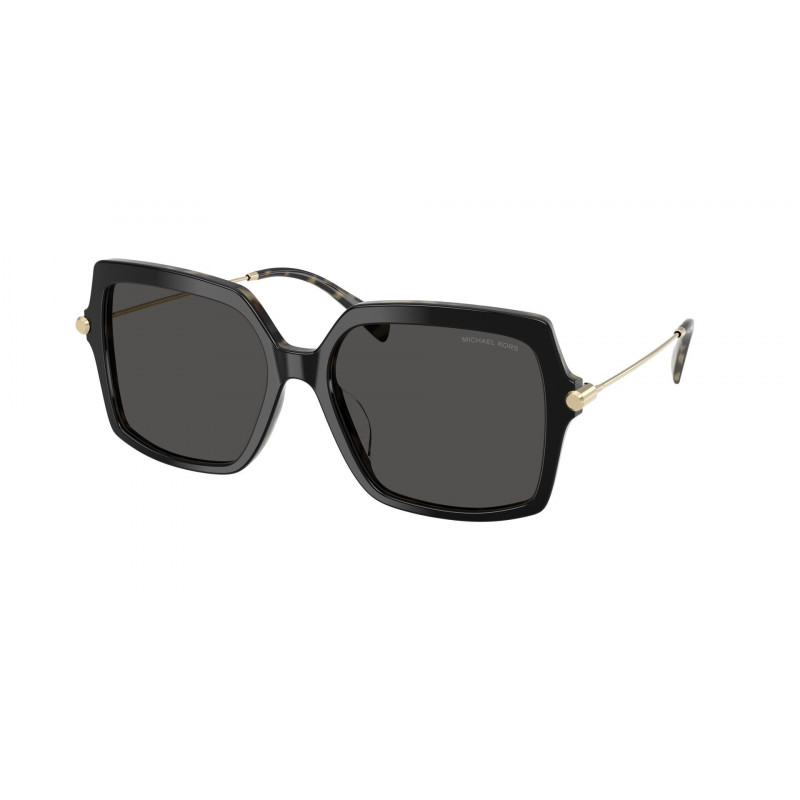 Sunglasses Michael Kors MK 2247 U 395087 Black/Amber Tortoise / Dark Grey Solid Polyamide Standard