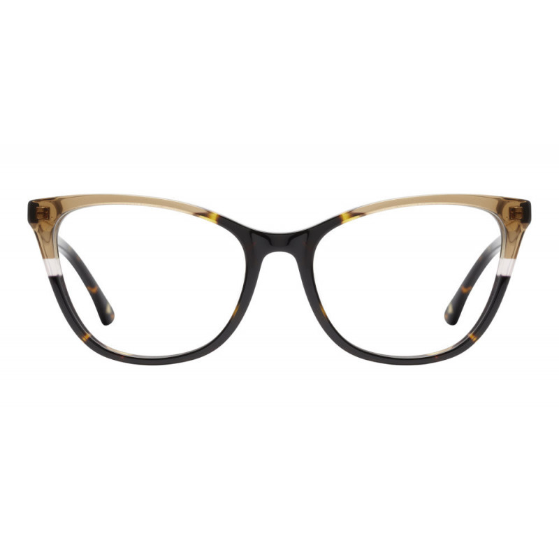 Eyeglasses Liz Claiborne L 690 FL4 Crystal Brown 55mm