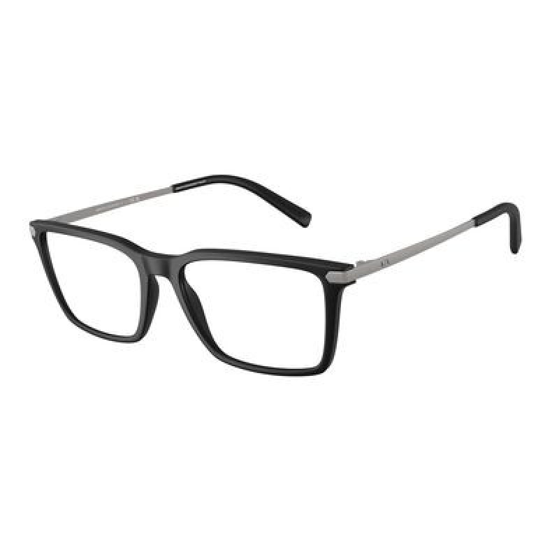 Eyeglasses Armani Exchange AX 3077 8001 Matte Black Demo Lens 54mm