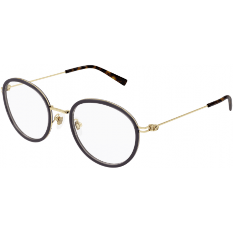 Eyeglasses Gucci GG 1851 OA- 007 Brown / Transparent Gold