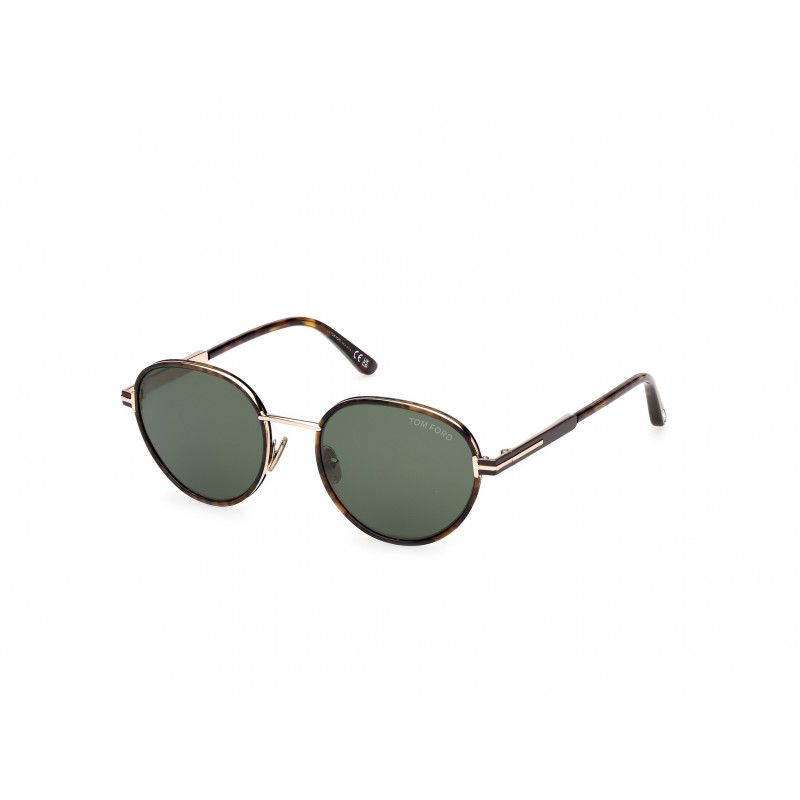 Sunglasses Tom Ford FT 1339 52N Dark Havana / Shiny Brown 51mm
