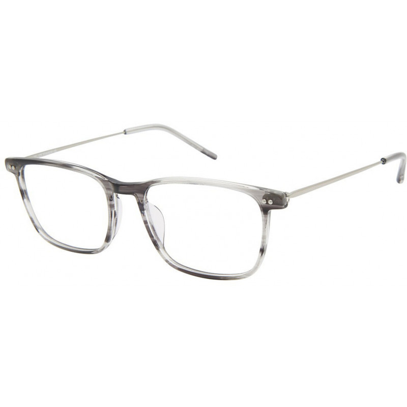Eyeglasses TLG NU 061 C03 Gry Hrn/Lgt Gun 53mm