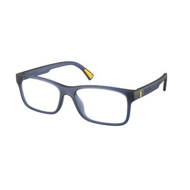 Eyeglasses Polo PH 2301 U 5735 Matte Transparent Navy / Demo 58mm