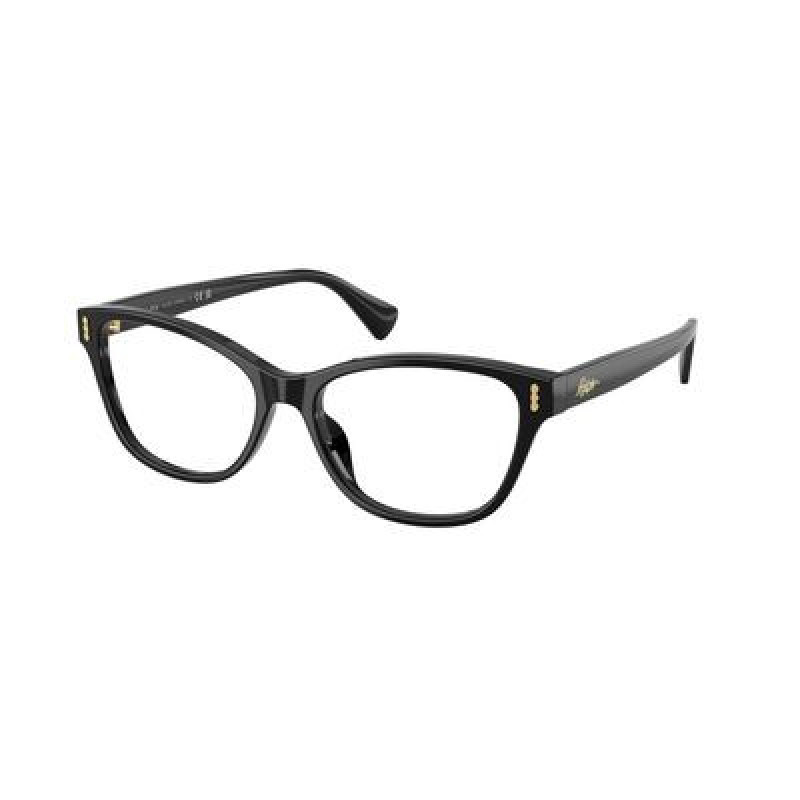 Eyeglasses Ralph RA 7195 U 5001 Shiny Black / Demo 52mm