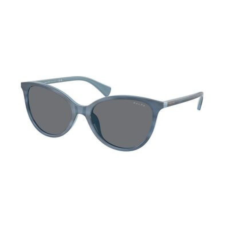 Sunglasses Ralph RA 5339 U 629287 Striped Blue On Milky / Grey Polyamide Standard 57mm