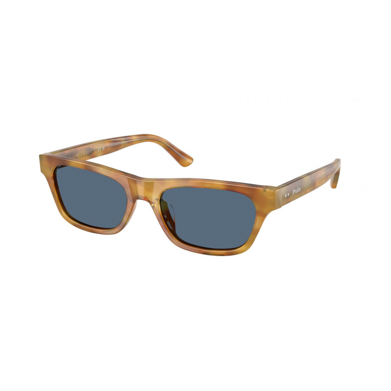 Sunglasses Polo PH 4238 U 639380 Shiny Honey Tort / Dark Blue Polyamide Standard 53mm