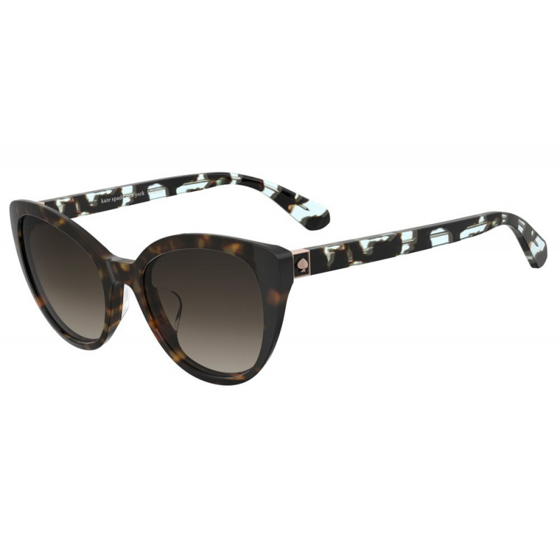 Sunglasses Kate Spade AMBERLEE/F/S MUHA Ha Brown Shaded 55mm