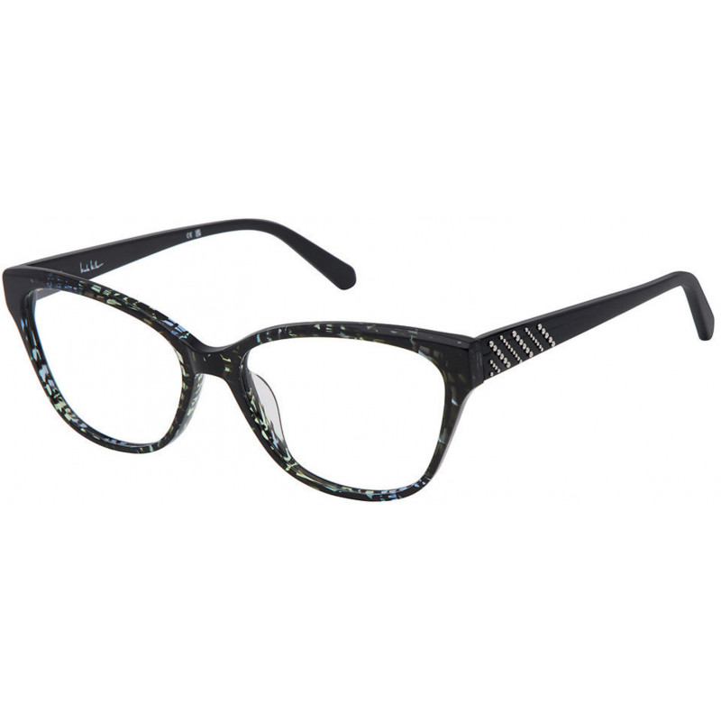 Eyeglasses Nicole Miller MENTON C02 Teal Blue 58mm