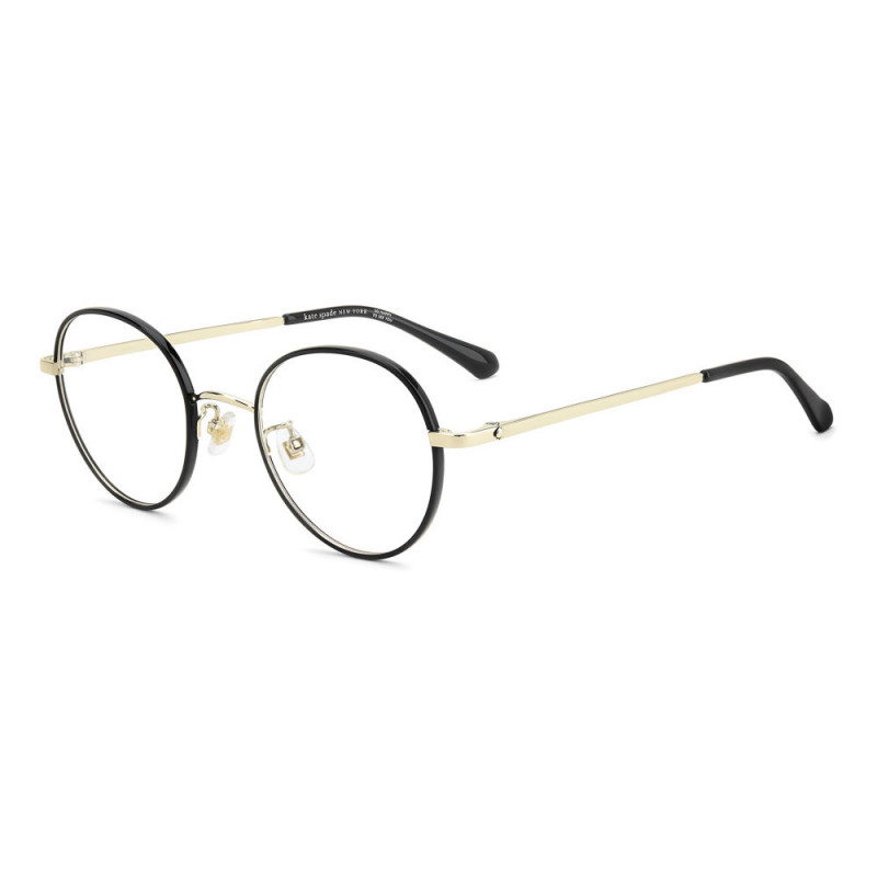 Eyeglasses Kate Spade HELKA/N/FJ 2M2 Black Gold 49mm