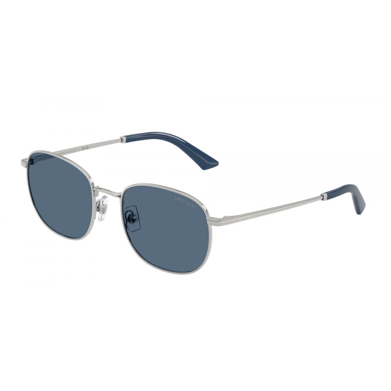 Sunglasses Jimmy Choo JC 4025 B 300280 Silver / Dark Blue Polyamide Standard 52mm