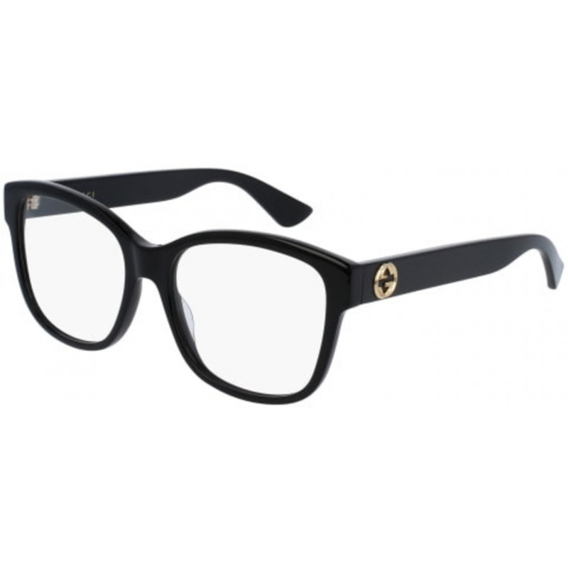 Eyeglasses Gucci GG 0038 ON- 001 Black / Transparent