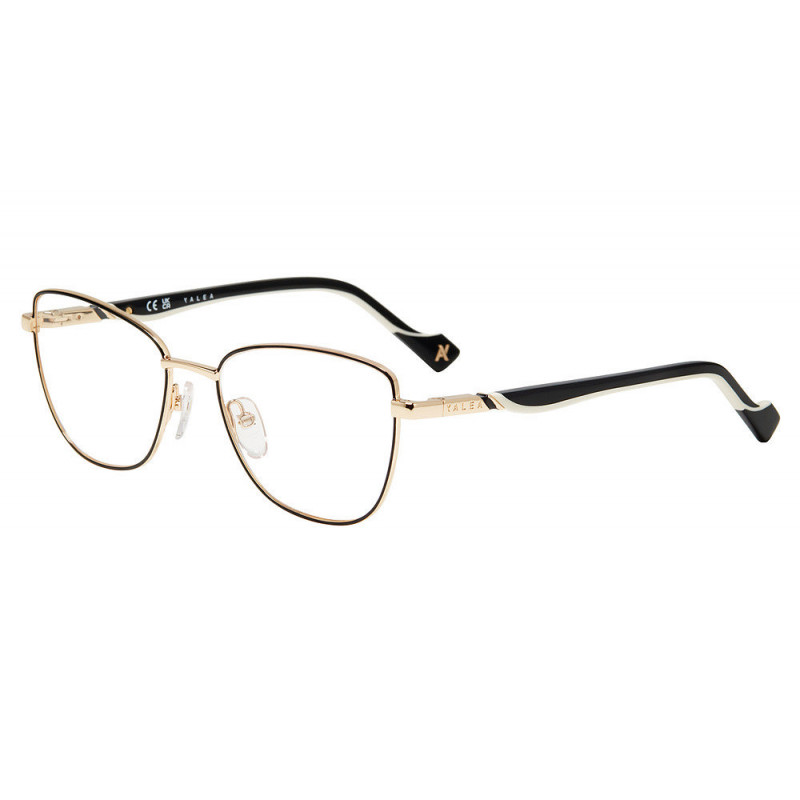 Sunglasses Yalea VYA 238 0301 Rose Gold W Black 52mm