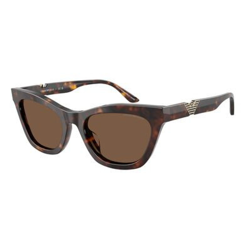 Sunglasses Emporio Armani EA 4259 U 502673 Shiny Havana / Brown Polyamide Standard 55mm
