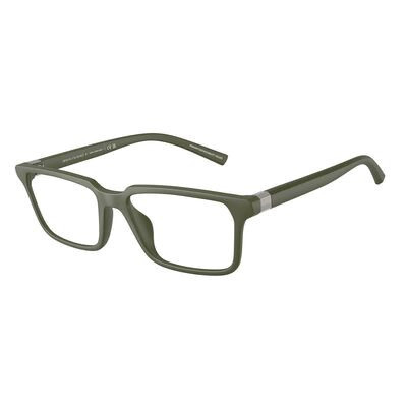 Eyeglasses Armani Exchange AX 3137 U 8301 Matte Green / Demo Lens 54mm