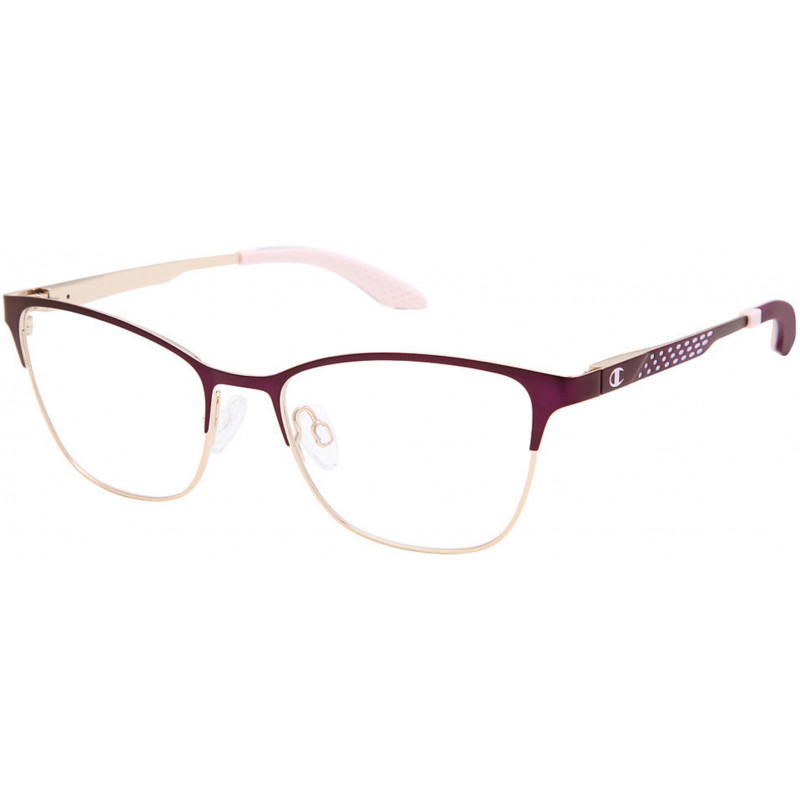 Eyeglasses Champion WCFIT 101 C03 Auvergine/Gold 53mm