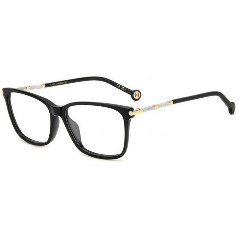 Eyeglasses Carolina Herrera HER 0199 /G 2M2 Black Gold 55mm