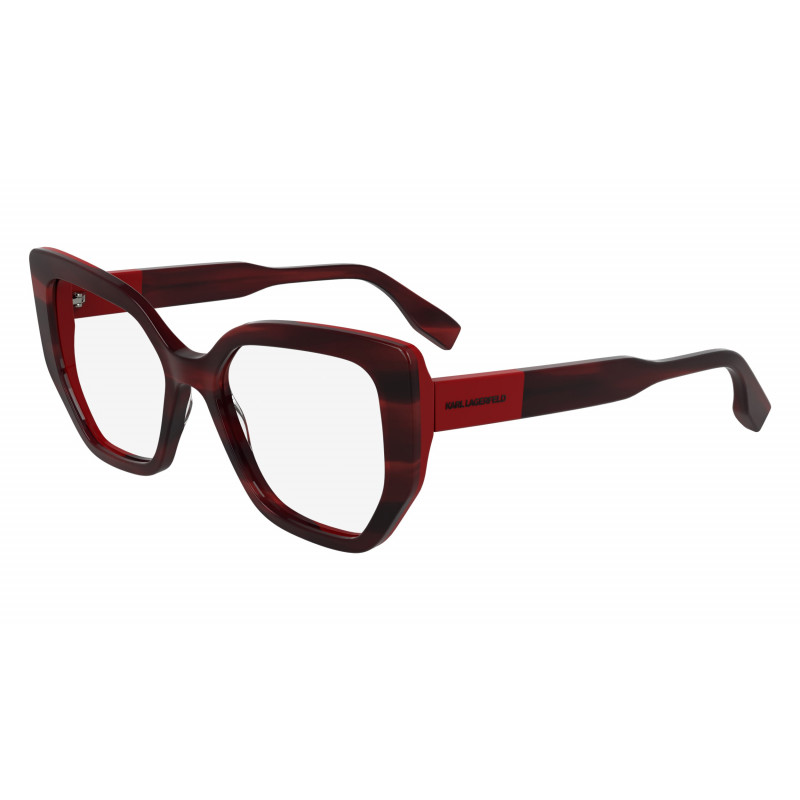 Eyeglasses KARL LAGERFELD KL 6174 609 Striped Red/Red 53mm