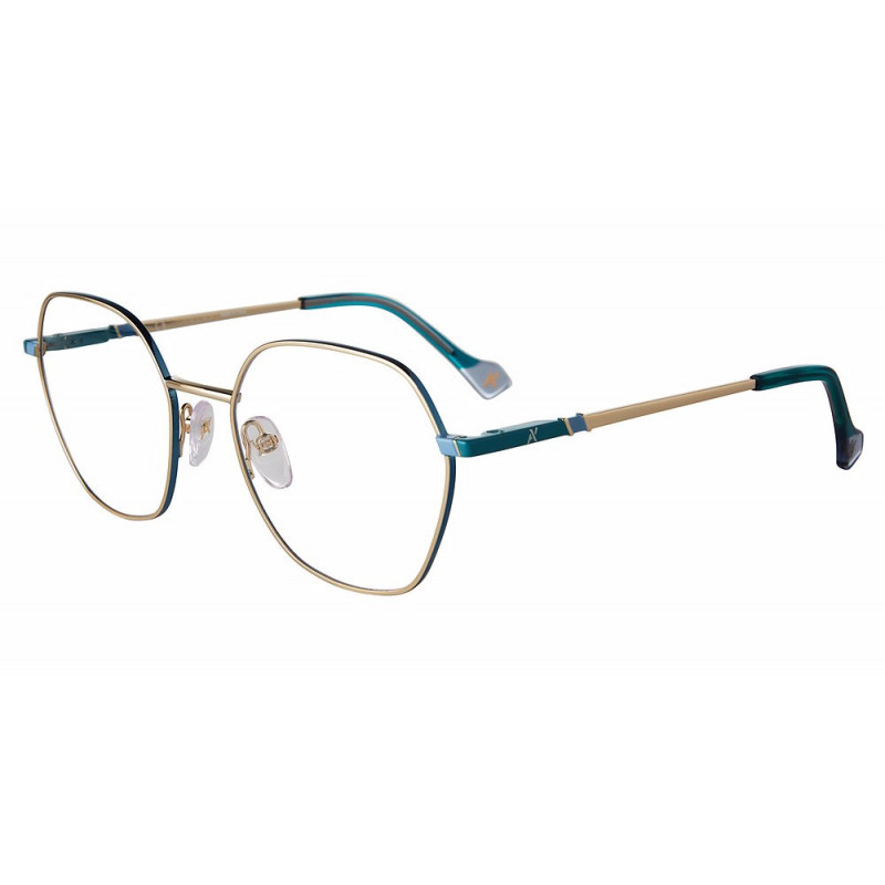 Sunglasses Yalea VYA 069 0sn9 Light Gold/Colors 53mm