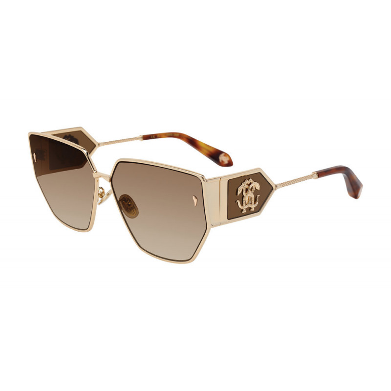 Sunglasses Roberto Cavalli SRC 092 0300 Shiny Total Rose Gold