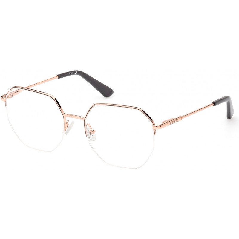 Eyeglasses Guess GU 2935 028 Grey/Monocolor / Shiny Pink Gold