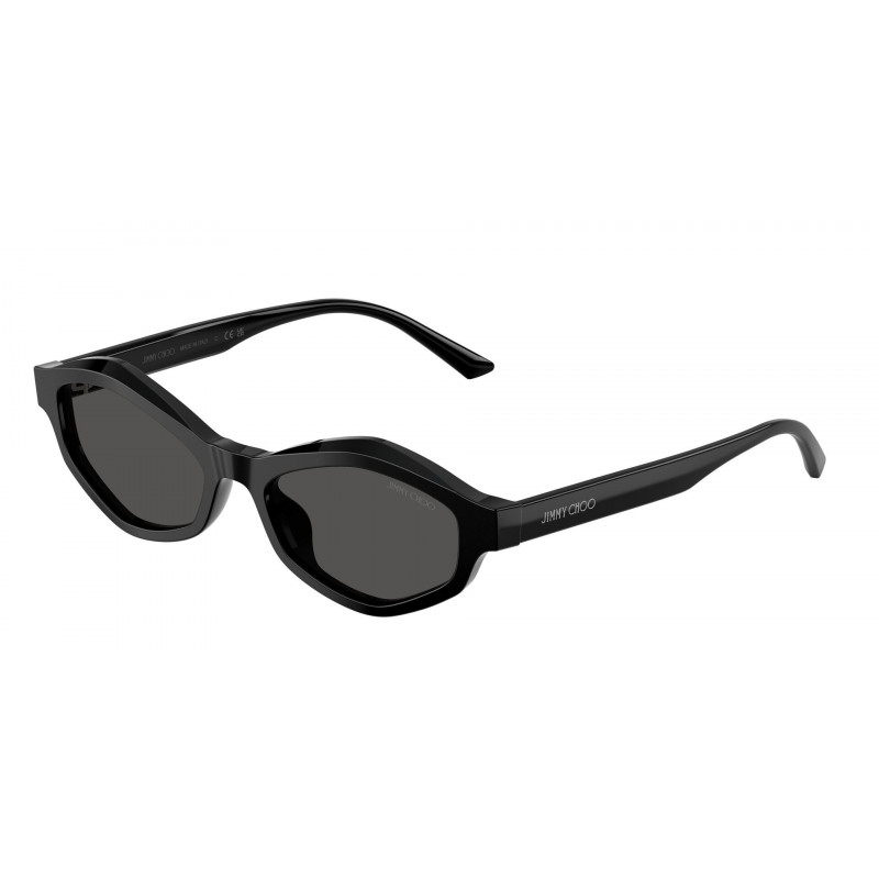Sunglasses Jimmy Choo JC 5077 U 500087 Black / Dark Grey Polyamide Standard 52mm
