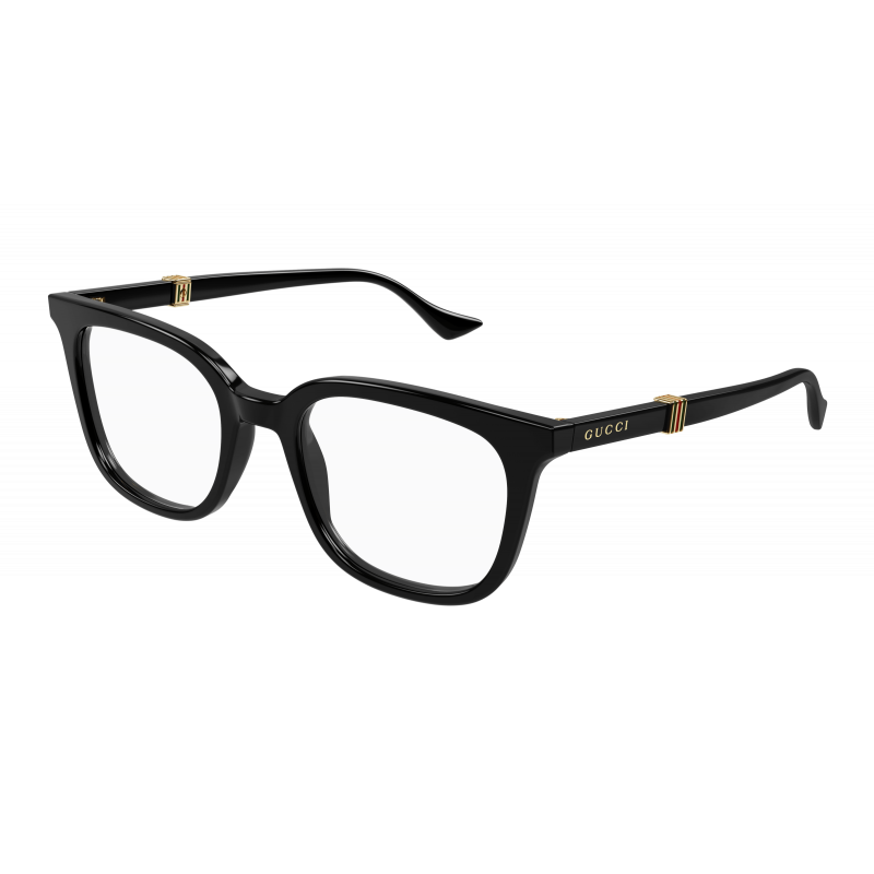 Eyeglasses Gucci GG 1497 O- 005 Black / Transparent 52mm
