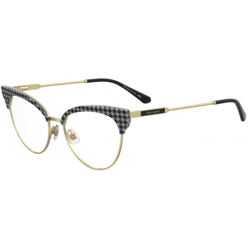 Eyeglasses Kate Spade KS ROZALYN/G NZU Gold Black 53mm
