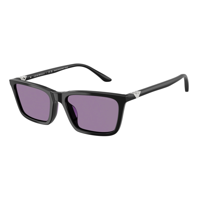 Sunglasses Emporio Armani EA 4239 U 501769 Shiny Black / Violet Polyamide Standard