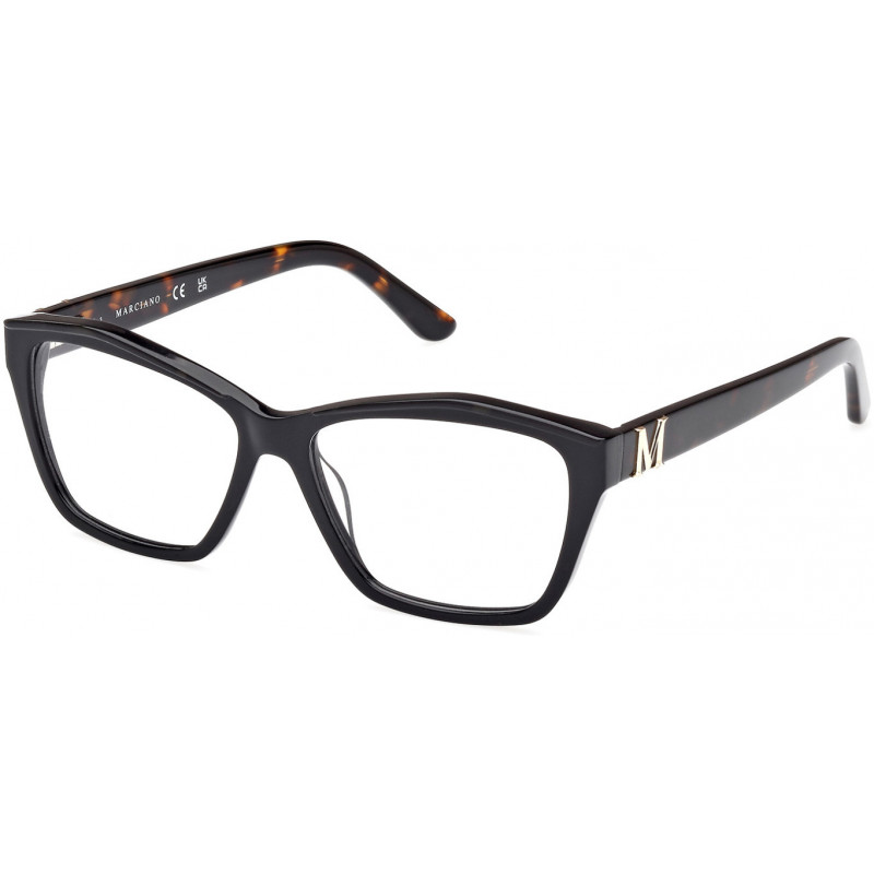 Eyeglasses Guess By Marciano GM 0397 005 Shiny Black / Dark Havana 54mm
