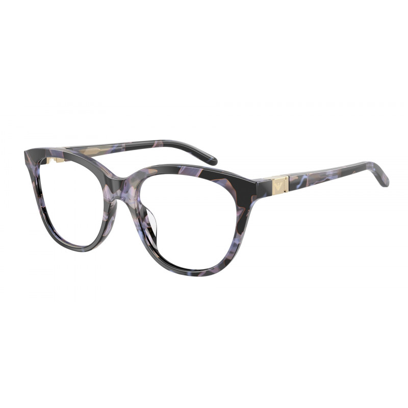 Eyeglasses Emporio Armani EA 3292 U 6460 Shiny Havana Grey / Demo Lens 50mm