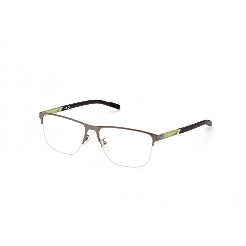 Eyeglasses Adidas Sport SP 5048 008 Shiny Gunmetal / Matte Black 57mm