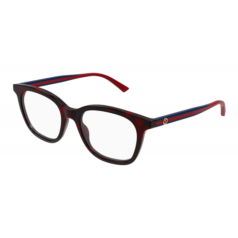 Eyeglasses Gucci GG 1864 O- 003 Havana / Transparent Blue 50mm